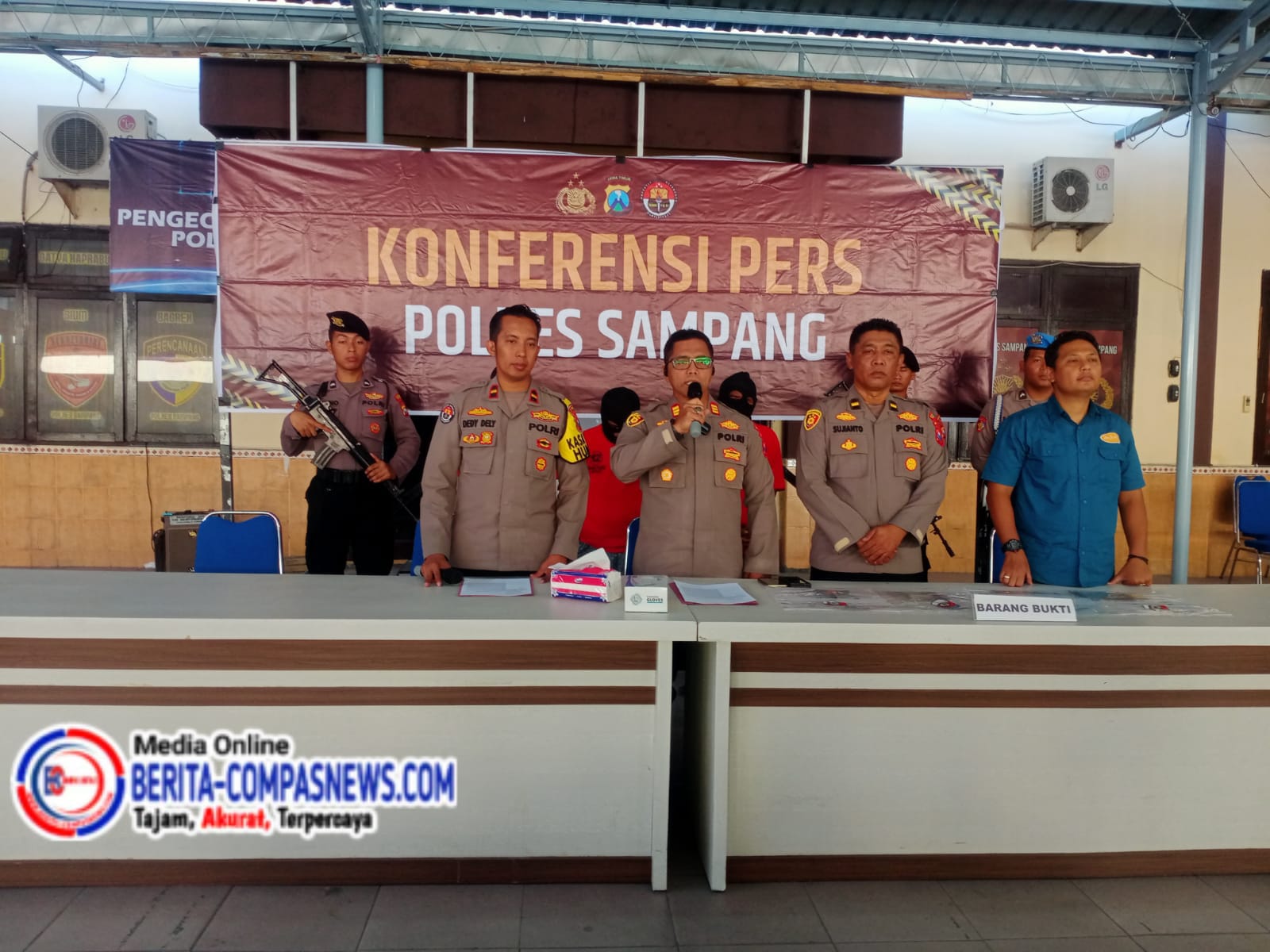 Satreskrim Polres Sampang Ungkap Pelaku Curanmor di Wilayah Sokobanah Sampang