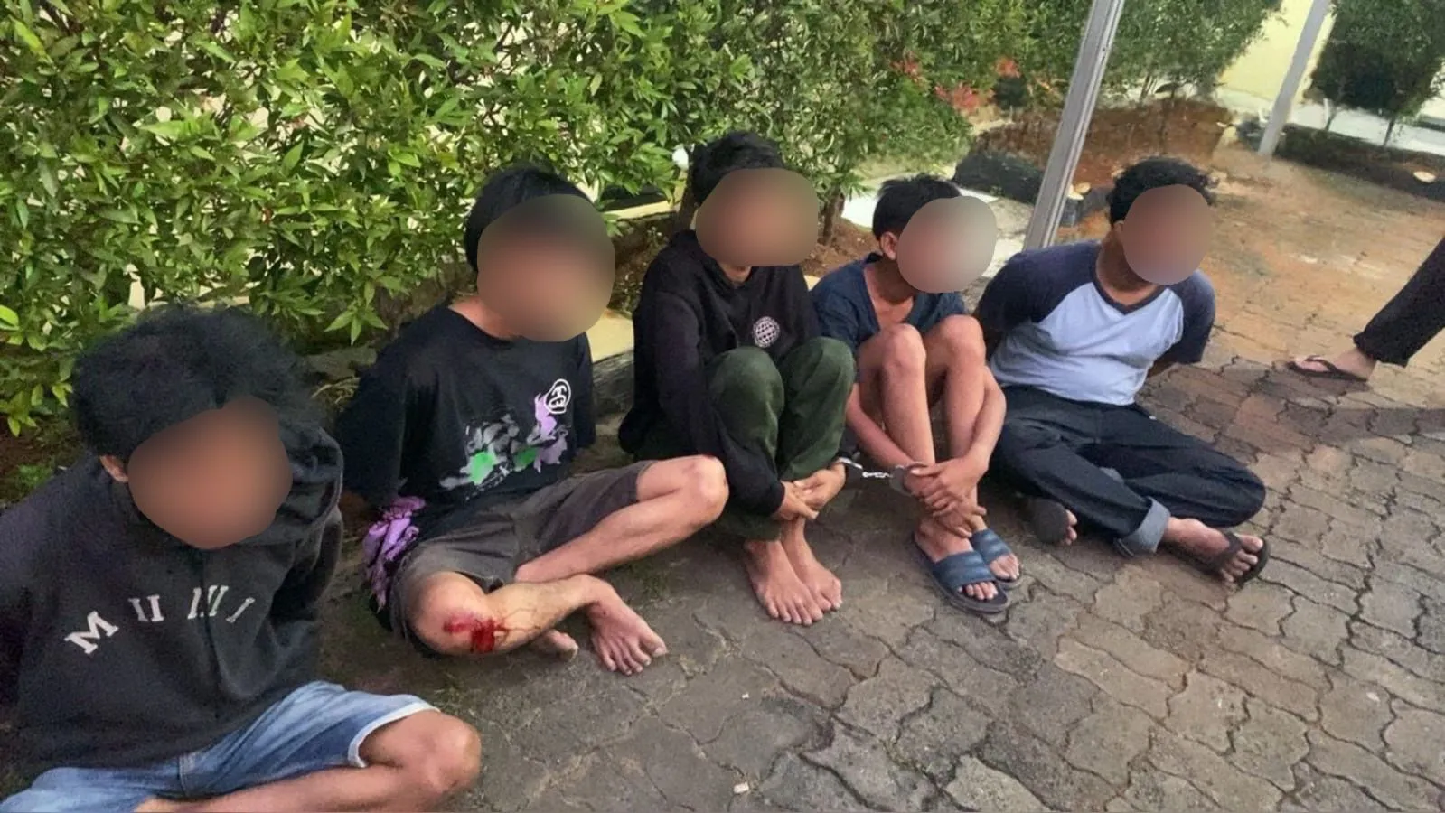 Polisi Ringkus Pelaku Tawuran di Kramatjati Sita Corbek dan Clurit