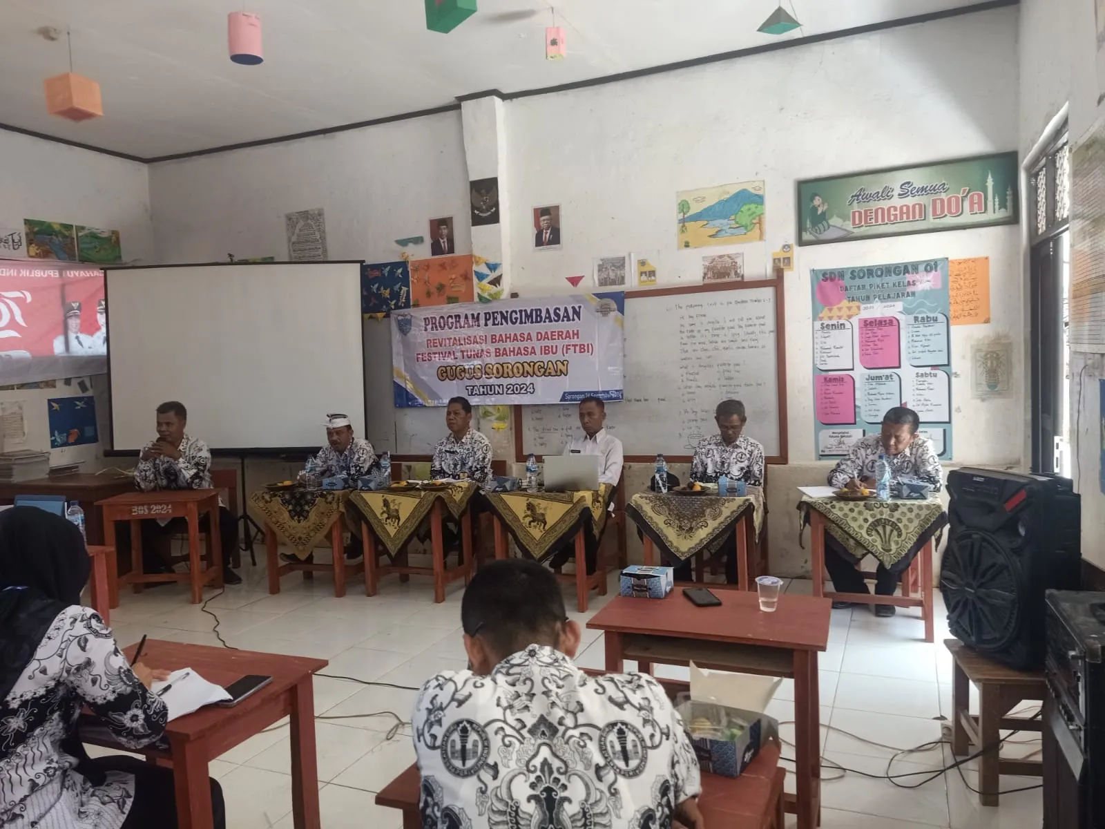 Program Pengimbasan Revitalisasi Bahasa Daerah, Festival Tunas Bahasa Ibu (FTBI) Gugus Sorongan Tahun 2024