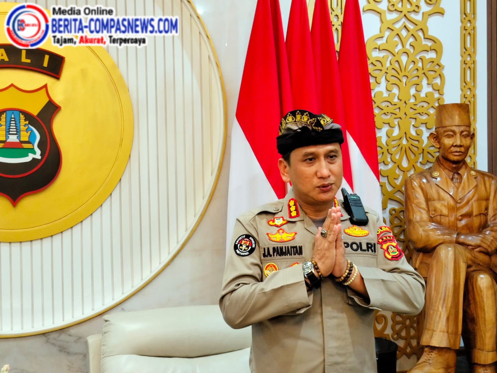 Memasuki Tahap Kampanye Polda Bali Himbau Masyarakat Turut Jaga Situasi Kamtibmas