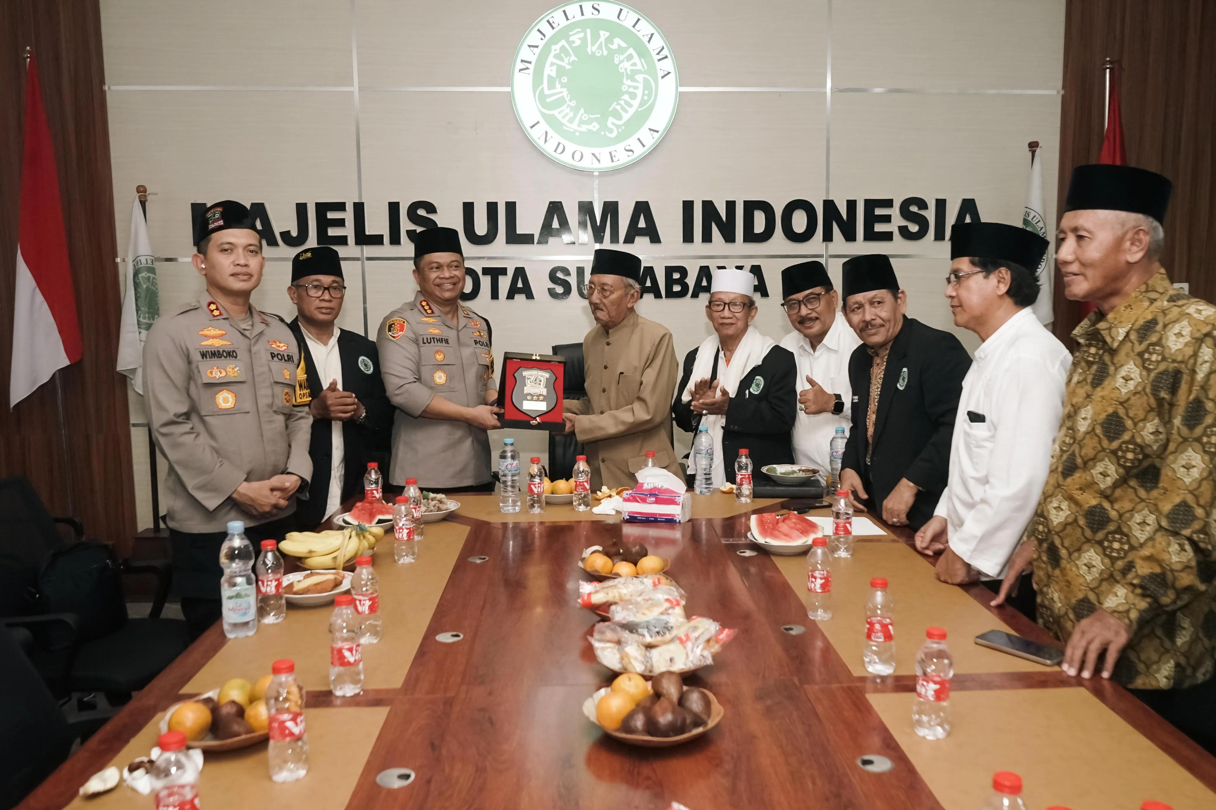 Kapolrestabes Surabaya Silaturahmi ke Tokoh Agama Kota Surabaya