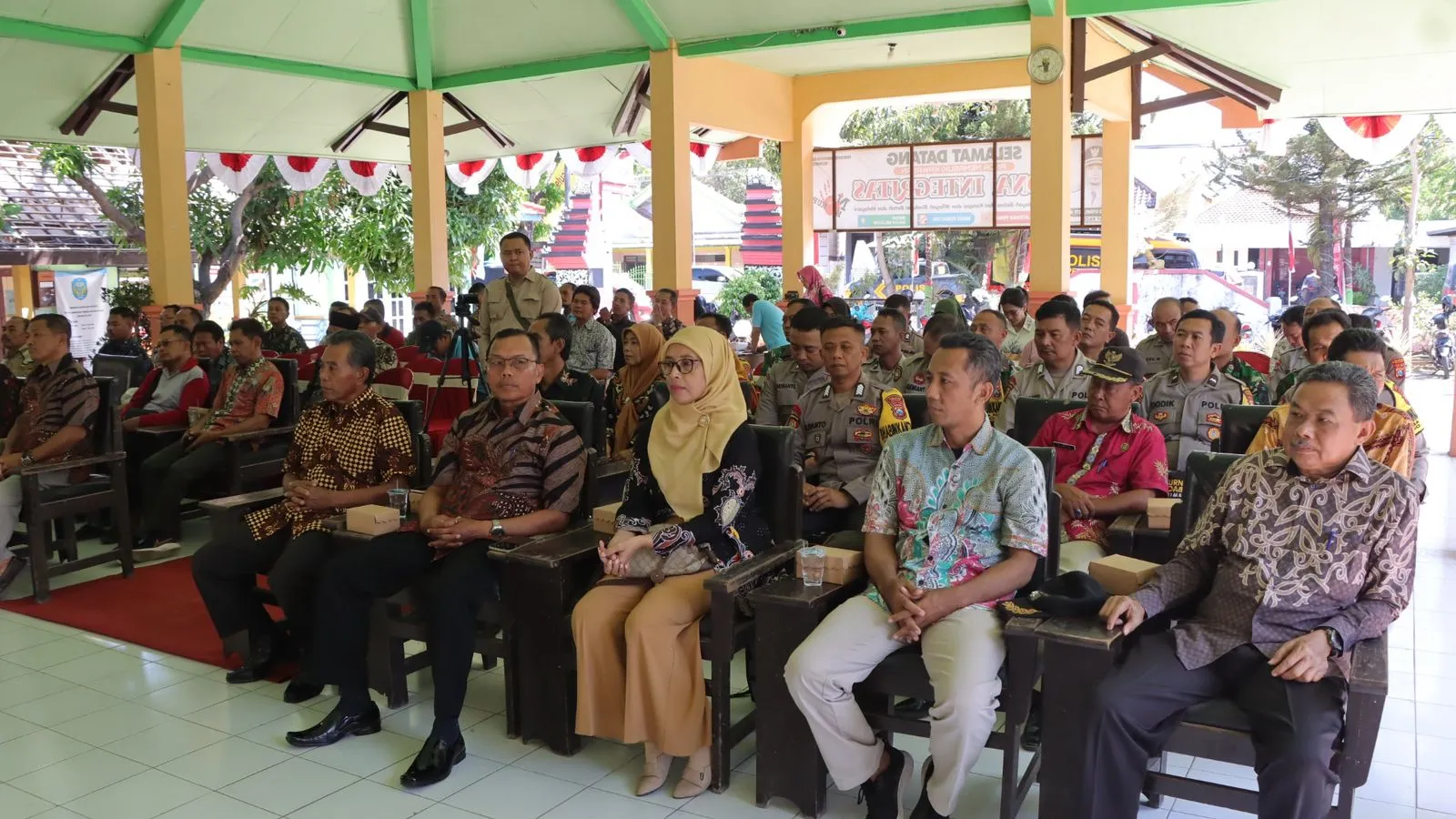 Silaturahmi Kamtibmas di Kecamatan Pace, Kapolres Nganjuk Ajak Perangi Berita Hoax