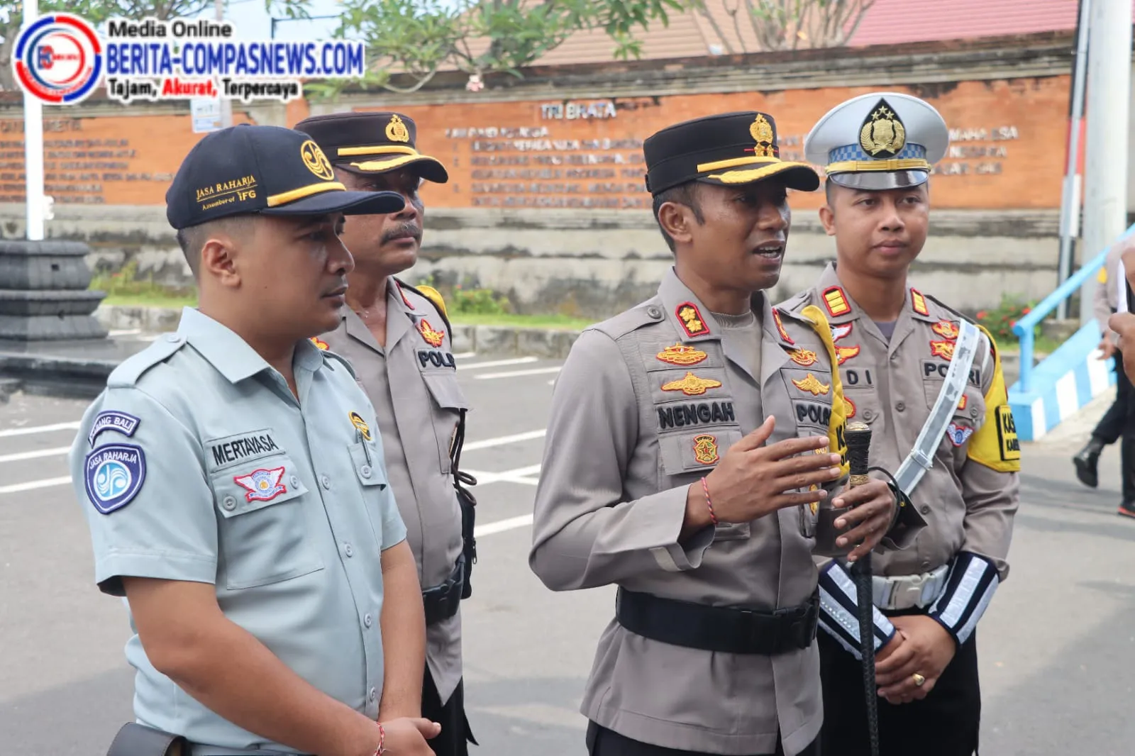 Kapolres Karangasem Ajak Masyarakat Berpartisipasi Aktif Wujudkan Keamanan Berlalu Lintas Dalam Ops Zebra Agung 2024