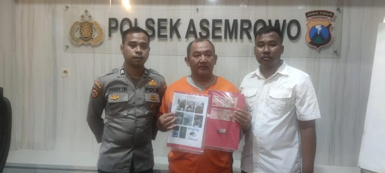 Polsek Asemrowo Amankan Kepala Gudang , Lantaran Bobol Gudang CV HJ, Kerugian Mencapai Ratusan Juta Rupiah