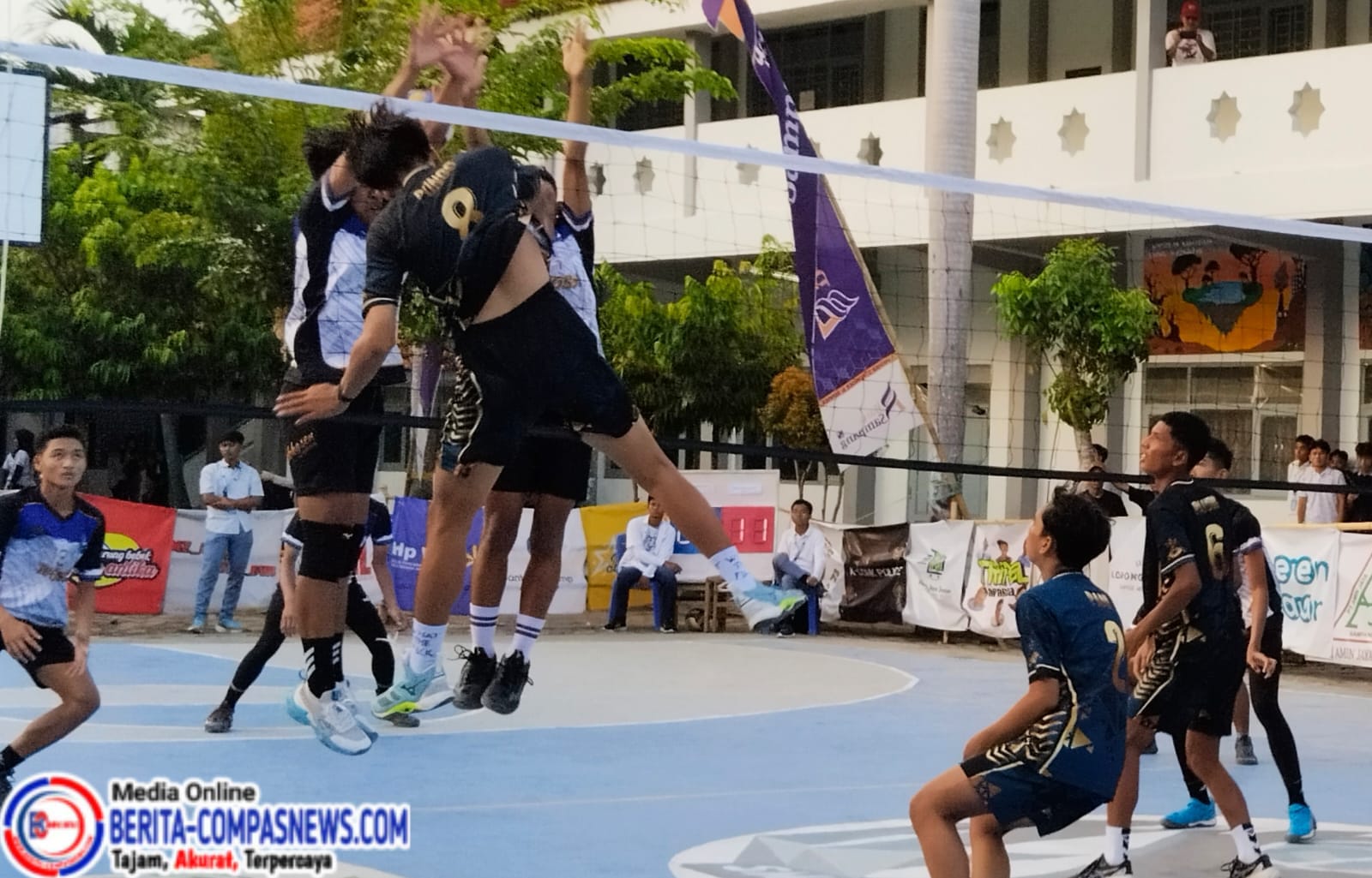 SMANSA CUP, Gelar Pertandingan Volly dan Basket Antar SMA dan SMK Se- Madura Raya