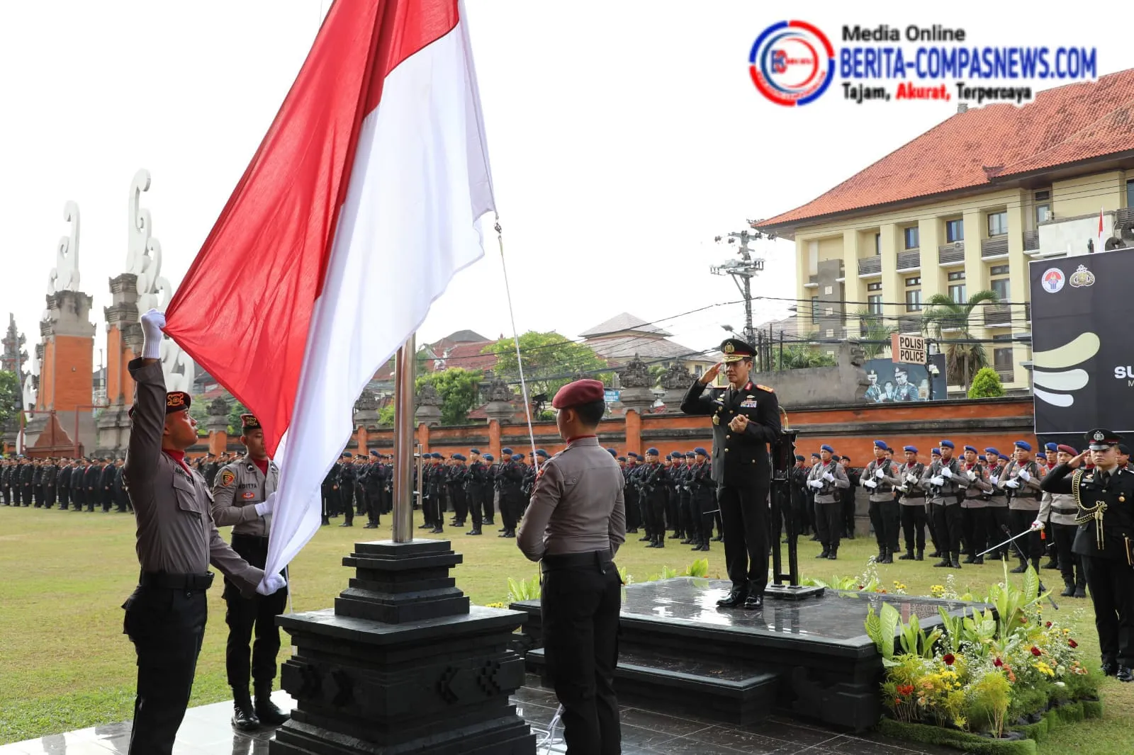 Kapolda Bali Pimpin Upacara Peringatan Hari Sumpah Pemuda ke-96