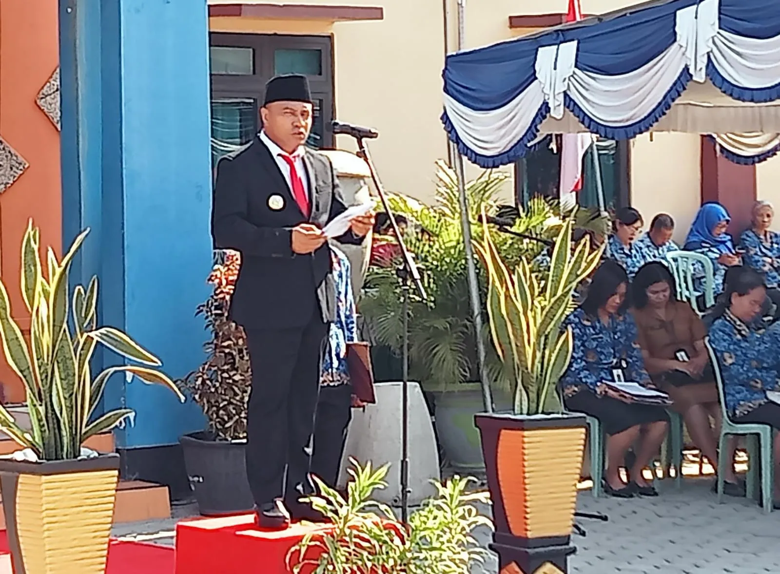 Simak Pesan Pj Wali Kota Kupang, Saat Menjadi Inspektur Upacara Peringatan Hari Sumpah Pemuda