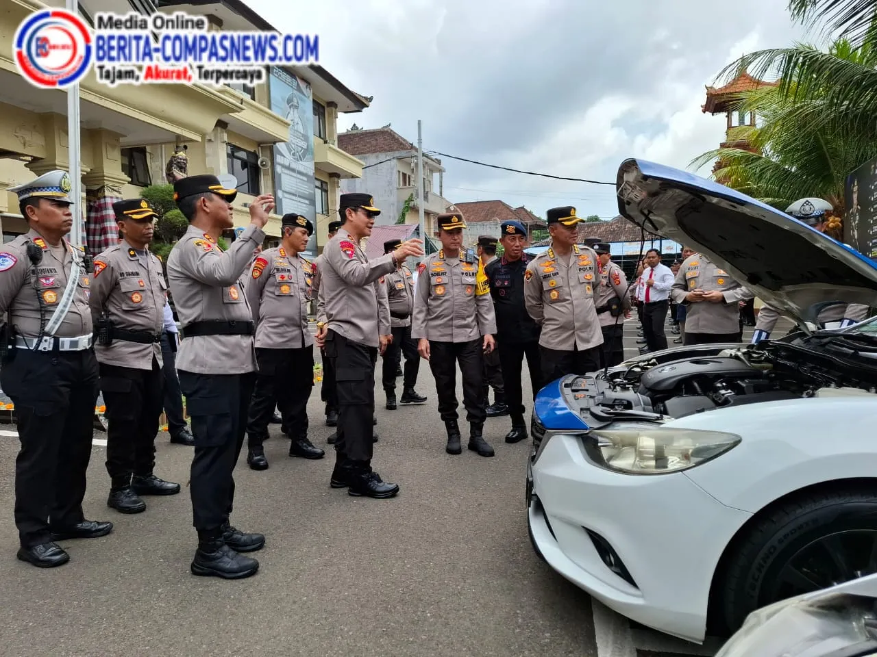 Cek Kesiapan Pengamanan Pilkada Polres Badung Kapolda Tegaskan Jaga Netralitas