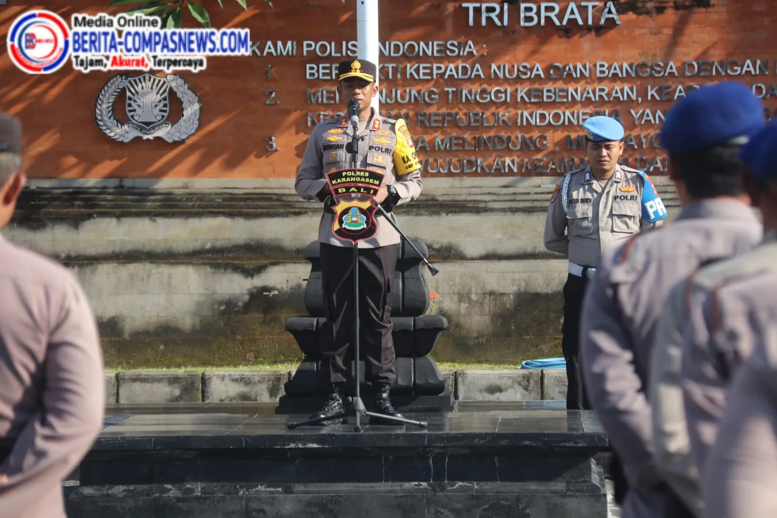 Kapolres Karangasem Tekankan Kesiapan Personel Jelang Kunjungan Kapolda Bali