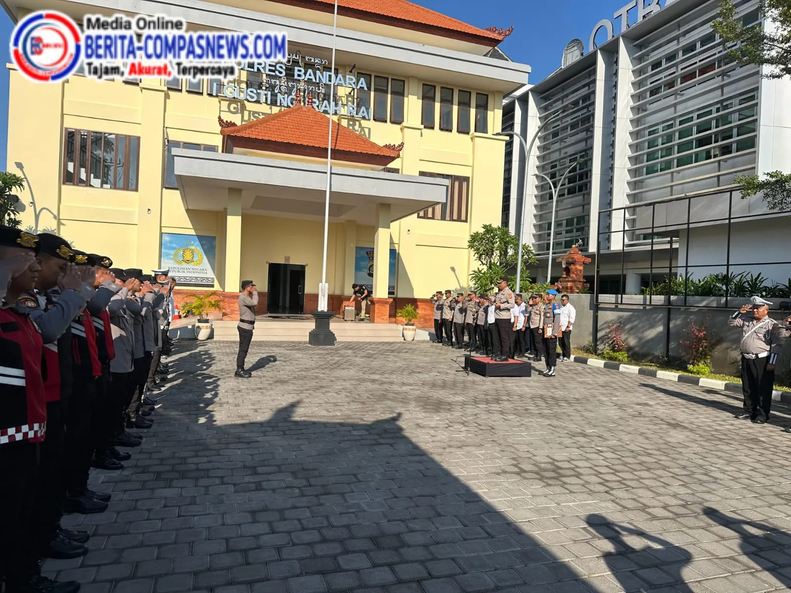 Ini Arahan Kapolres Bandara Ngurah Rai Saat Apel Jam Pimpinan