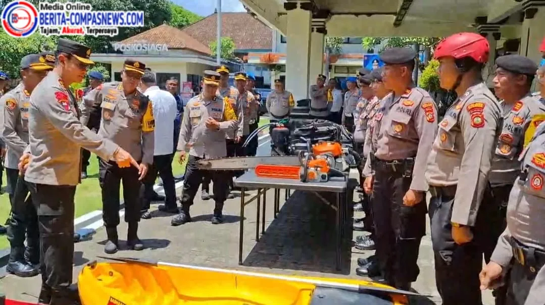 Kapolda Bali Cek Kesiapan Pam Pilkada Polres Tabanan