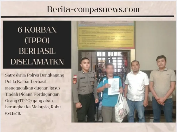 Polres Bengkayang Gagalkan Kasus Tindak Pidana Perdagangan Orang (TPPO), 6 Korban Berhasil Diselamatkan