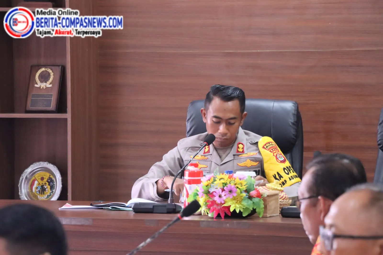 Kapolres Karangasem Ikuti Bimtek TIK Untuk Dukung Program Ketahanan Pangan