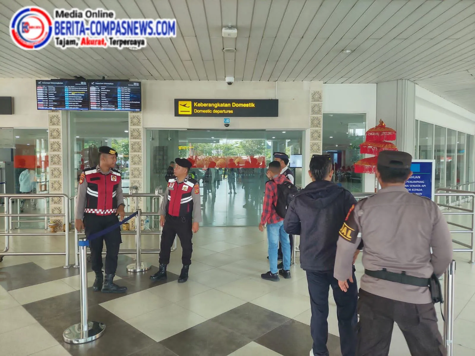 Personil Polres Bandara Ngurah Rai Laksanakan Patroli Dialogis
