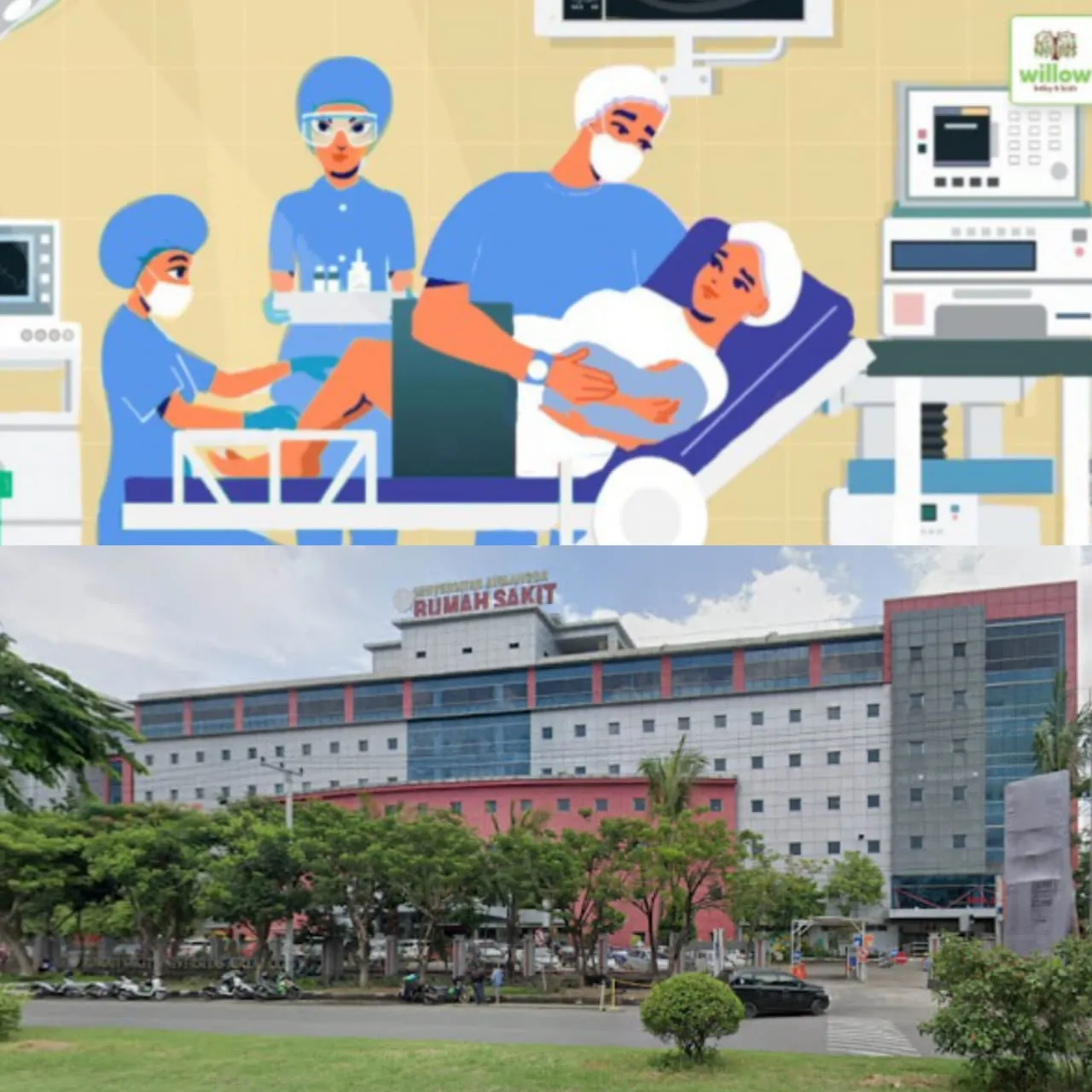 Kepala Biro Surabaya Media Jurnal Polisi News Berikan Apresiasi Kepada Dokter dan Staf RS Universitas Airlangga Surabaya Atas Pelayanan Prima
