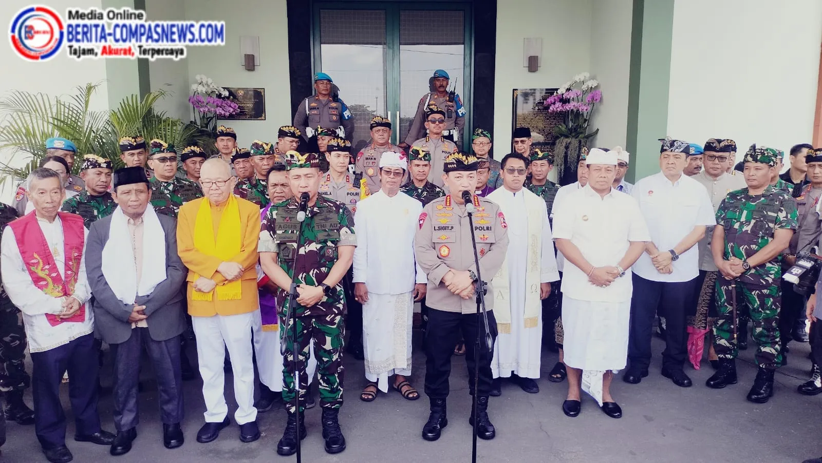 Panglima TNI dan Kapolri Apresiasi Masyarakat Jaga Kondusifitas Bali
