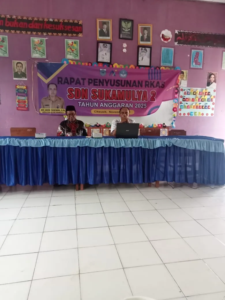 Penyusunan RKAS SDN Sukamulya 2 Tahun Anggaran 2025 Berjalan Lancar