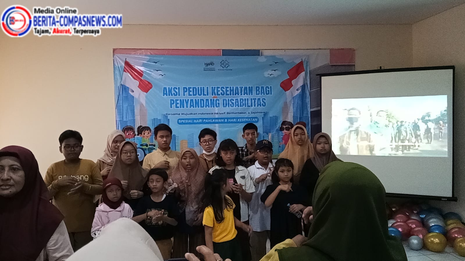 Aksi Peduli Kesehatan Bagi Penyandang Disabilitas, Wujudkan Indonesia Inklusif, Bermartabat dan Sejahtera