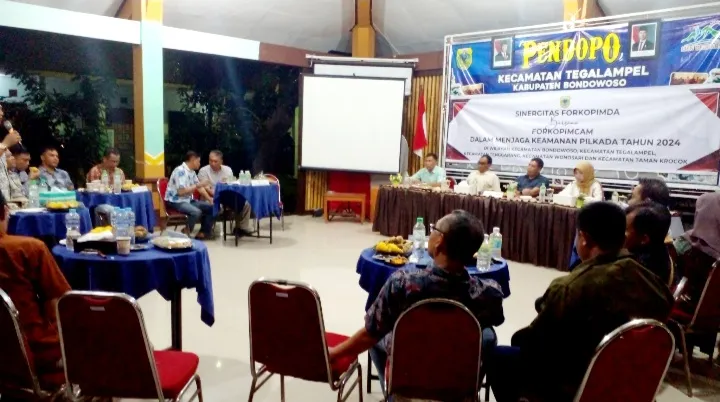 Sinergi Forkopimda Bersama Forkopimcam Penting Untuk Menjaga Stabilitas Saat Pilkada 2024