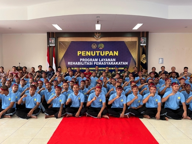 Akhir Program, Awal Harapan: Lapas Narkotika Kelas IIA Pamekasan Kanwil Kementerian Imigrasi dan Pemasyarakatan Jatim Menggelar Penutupan Rehabilitasi Sosial 20