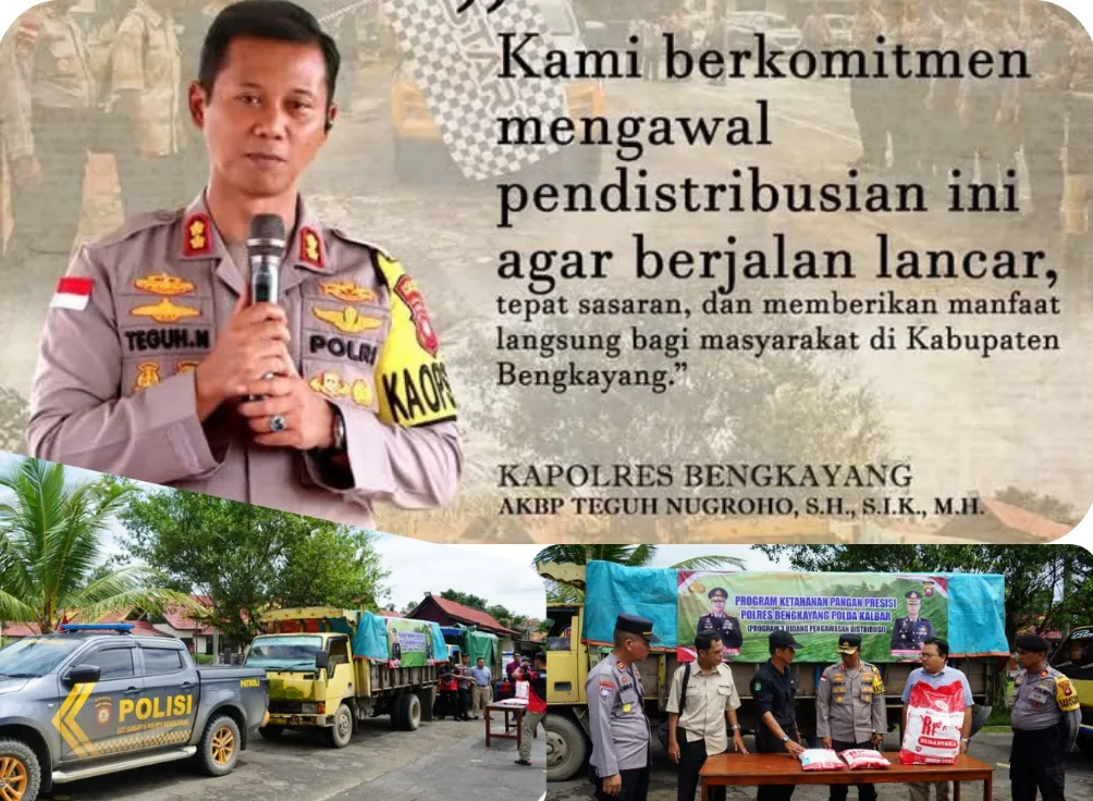 Dukung Program Ketahanan Pangan: Polres Bengkayang Perketat Pengawasan Distribusi 15 Ton Benih Jagung