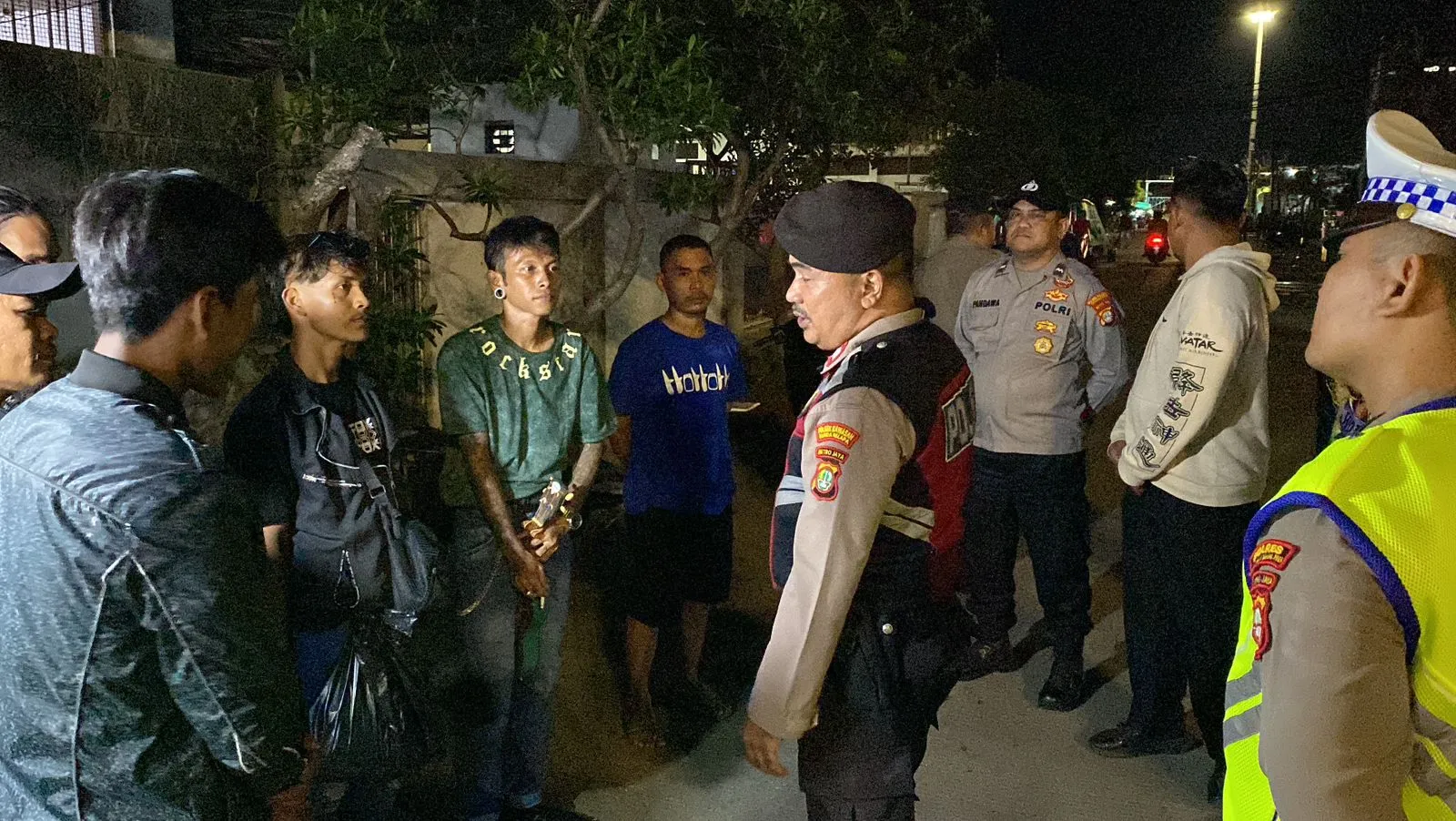 Polsek Kawasan Sunda Kelapa Menggelar Patroli Kegiatan Rutin Yang Ditingkatkan