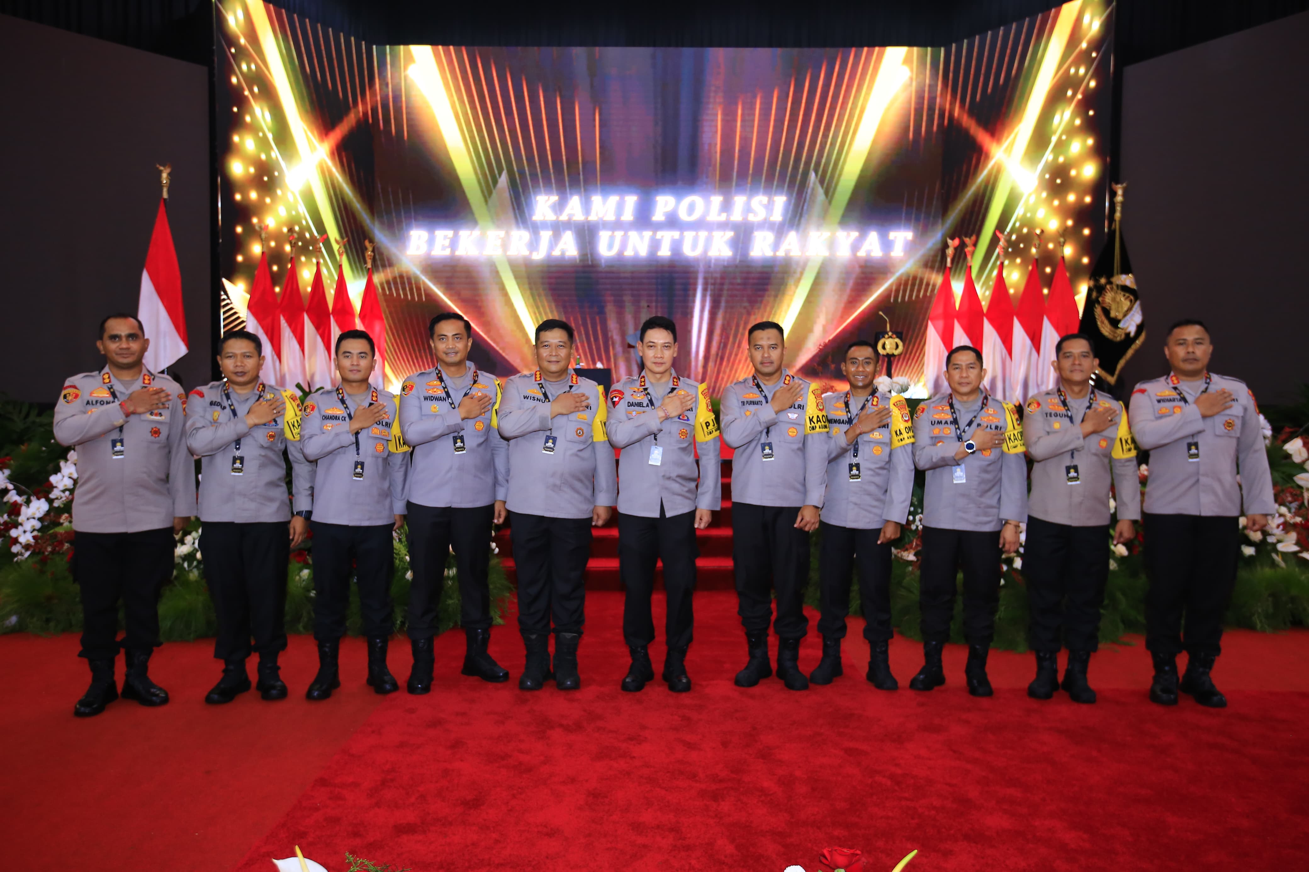 Kapolres Klungkung Hadiri Apel Kepala Satuan Wilayah di Akademi Kepolisian Semarang Jawa Tengah
