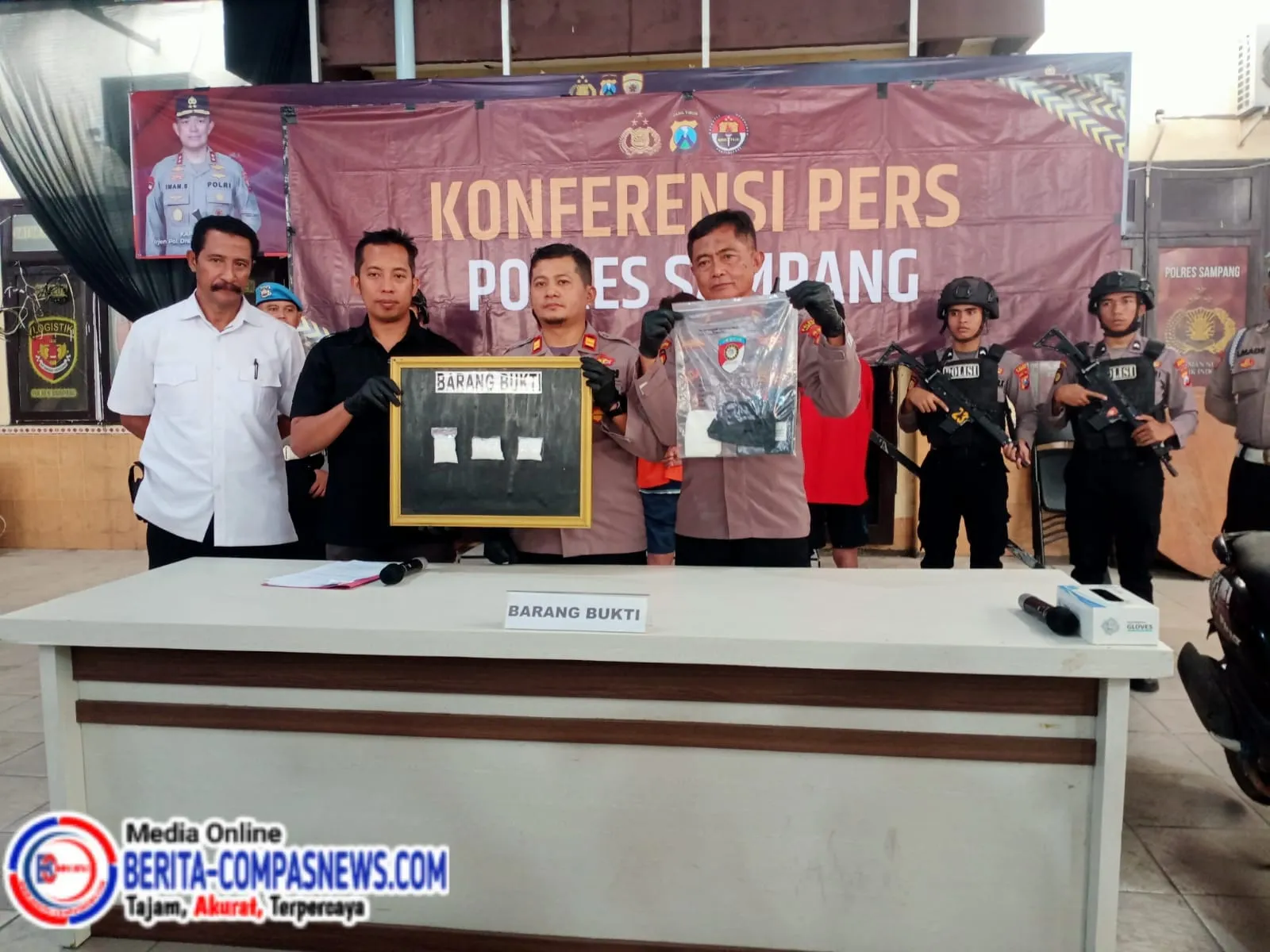 Polres Sampang Ungkap Kasus Penyalahgunaan Narkoba di Ketapang