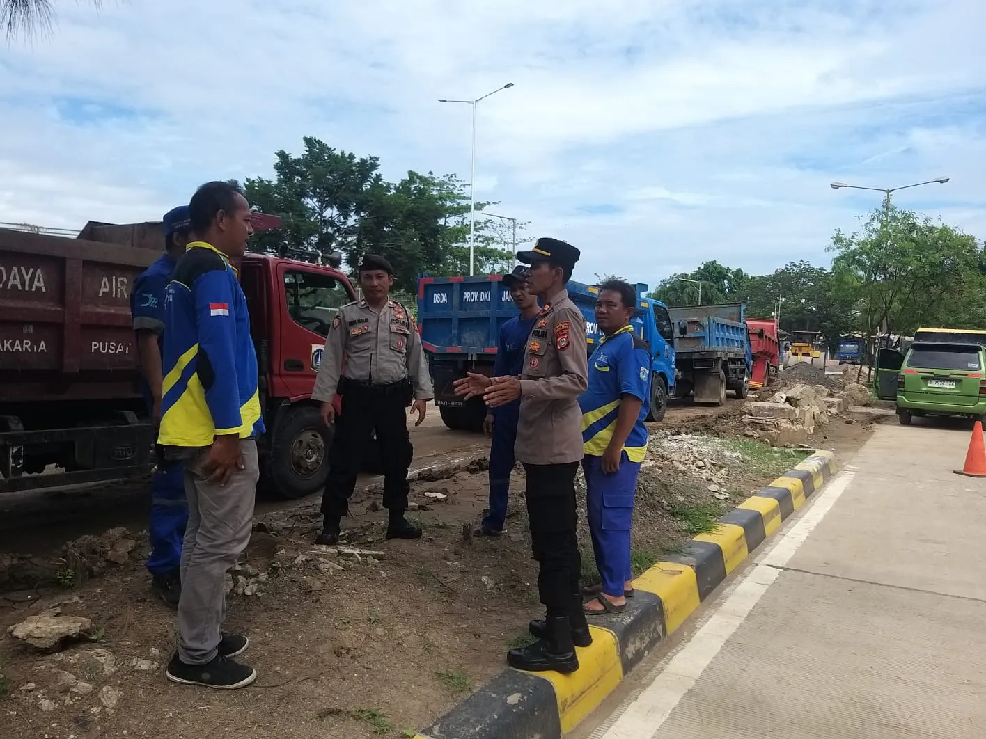 Kapolsubsektor Kawasan Inggom Berikan Imbauan Kamtibmas