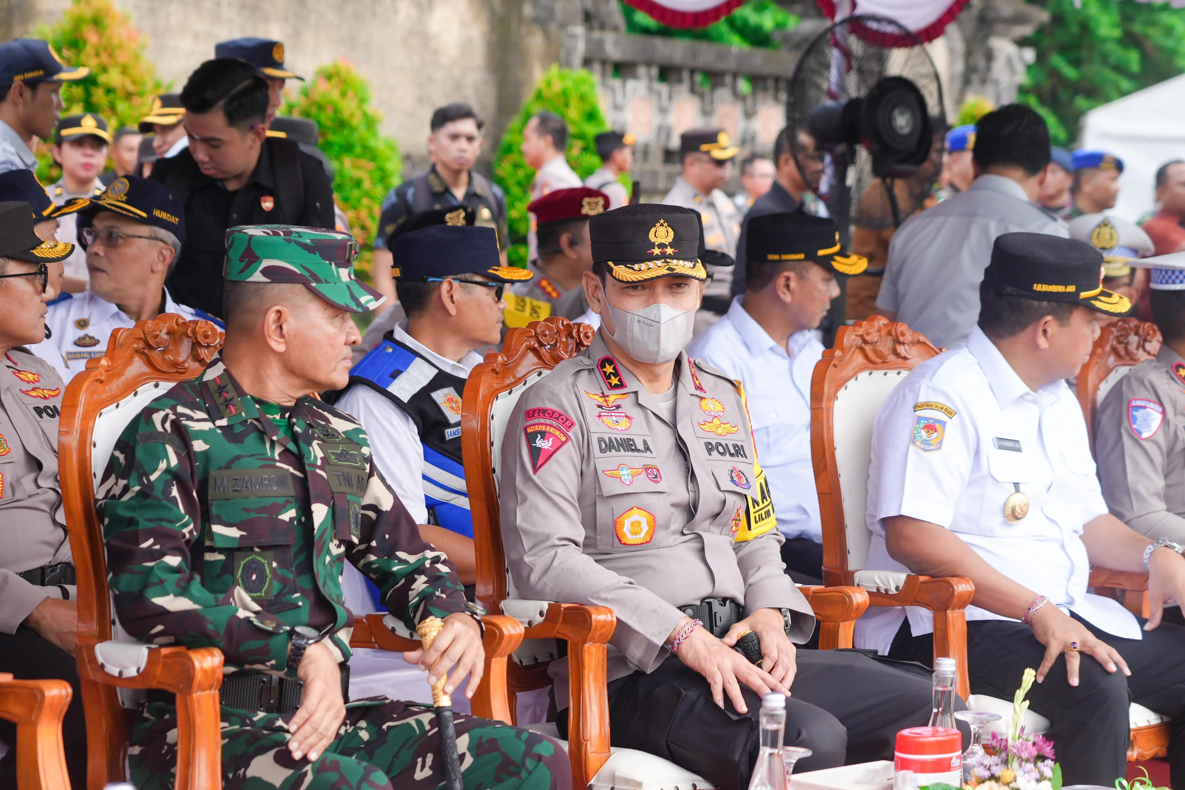 Polda Bali Laksanakan Minggu Kasih di Lapangan Niti Mandala Renon