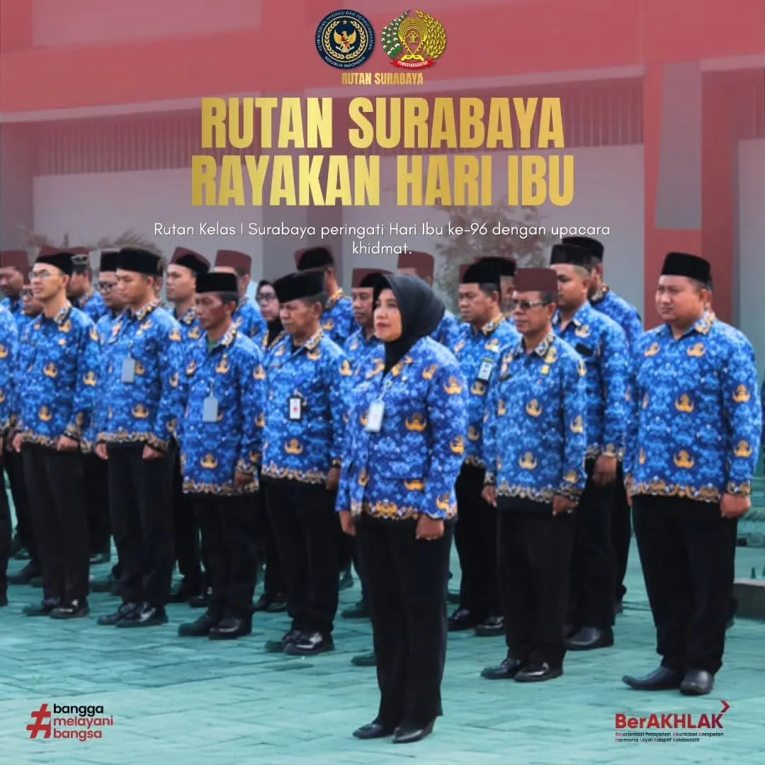 Rutan Kelas I Surabaya Gelar Peringatan Hari Ibu ke-96