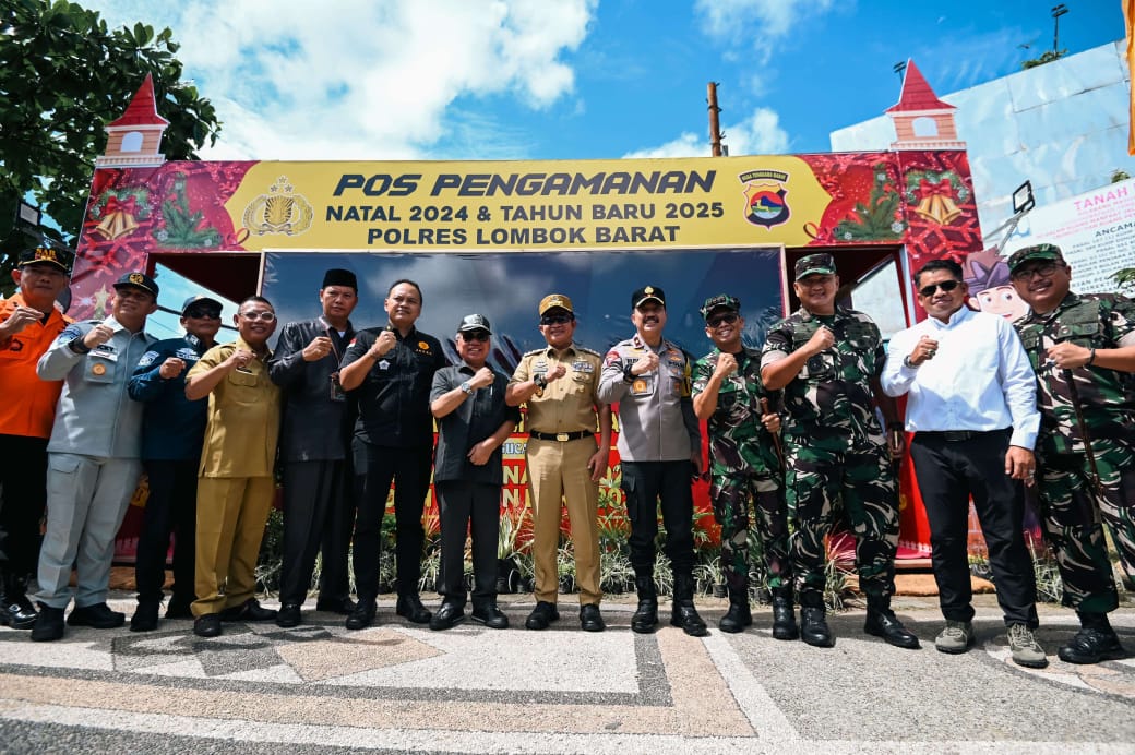 Pj. Gubernur NTB Bersama Forkopimda Pantau Langsung Kesiapan Pengamanan Nataru 2025