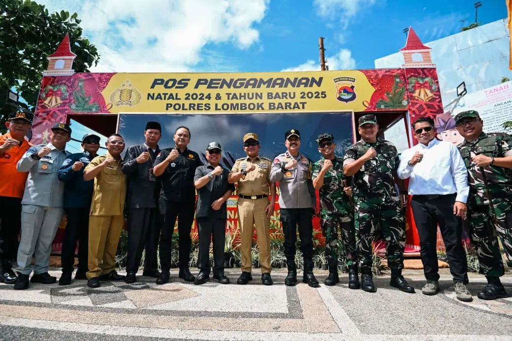 Pj. Gubernur NTB Bersama Forkopimda Pantau Langsung Kesiapan Pengamanan Nataru 2025