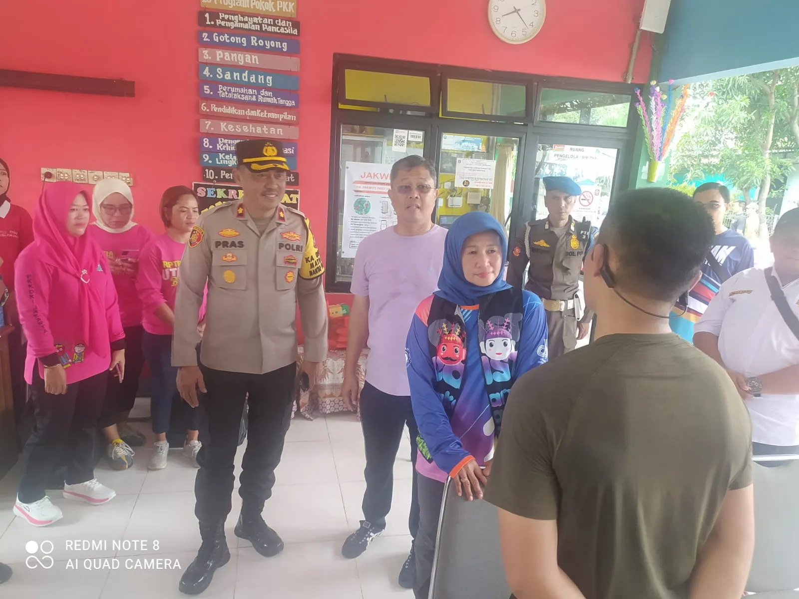 Silaturahmi Jumat Pagi : Plt Wali Kota Jakarta Timur Kunjungi RPTRA Utakara Beriman