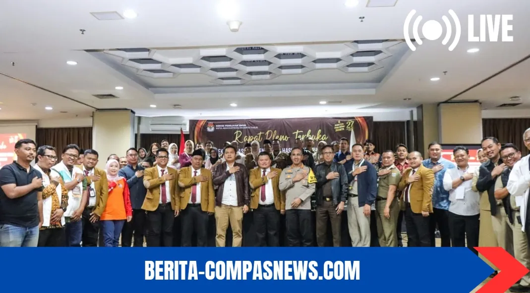 Kapolres Hadiri Rapat Pleno Terbuka Rekapitulasi Pemilihan Gubernur Dan Wakil Gubernur Provinsi DKI Jakarta Tingkat Kota Jakarta Timur Tahun 2024.