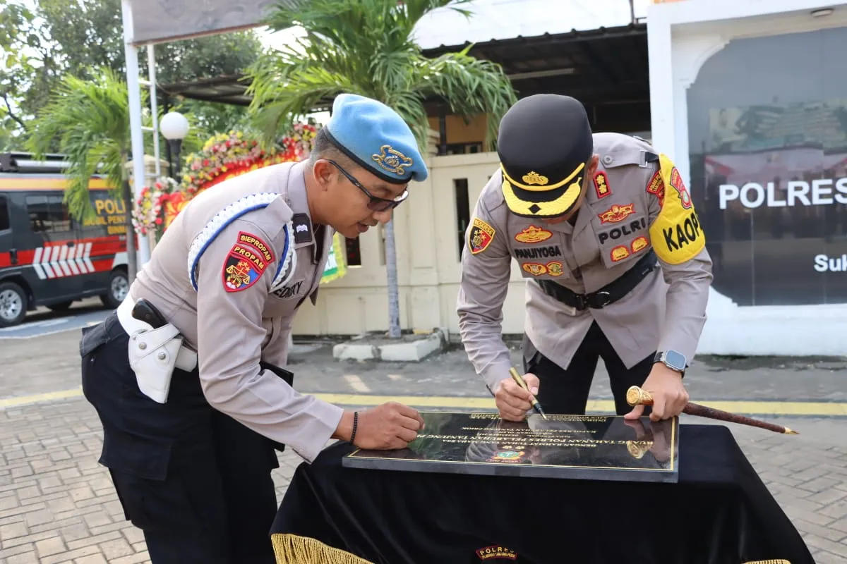 Kapolres Tanjung Priok : Resmikan Pembangunan Renovasi Rutan