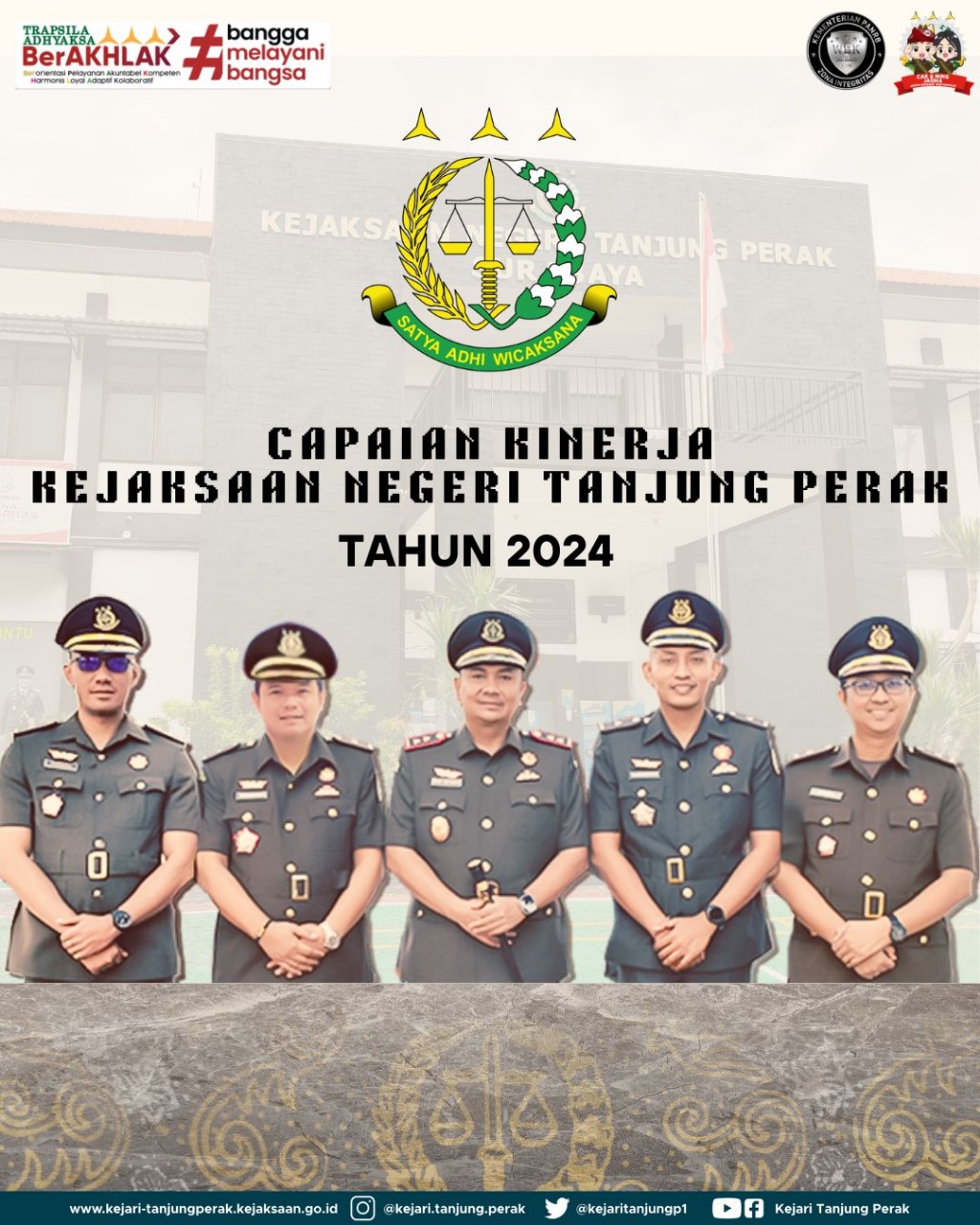 Kejari Tanjung Perak Surabaya Catat Prestasi Gemilang di Tahun 2024