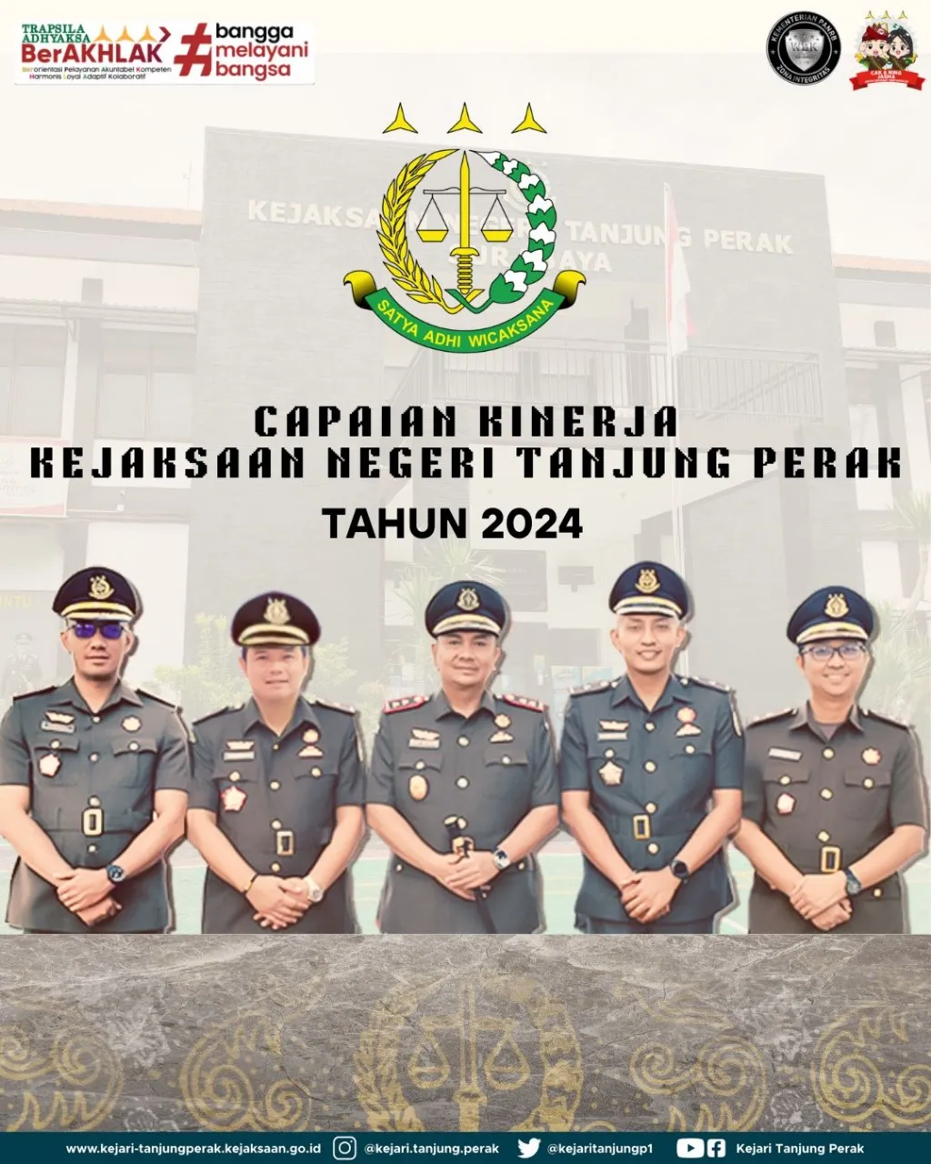Kejari Tanjung Perak Surabaya Catat Prestasi Gemilang di Tahun 2024