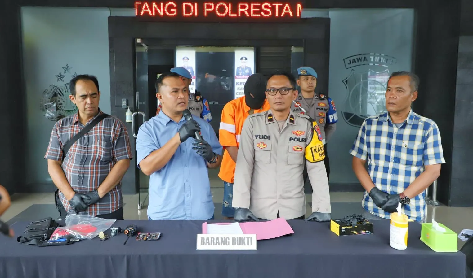 Polisi Berhasil Tangkap Komplotan Curanmor Asal Surabaya Saat Beraksi di Kota Malang