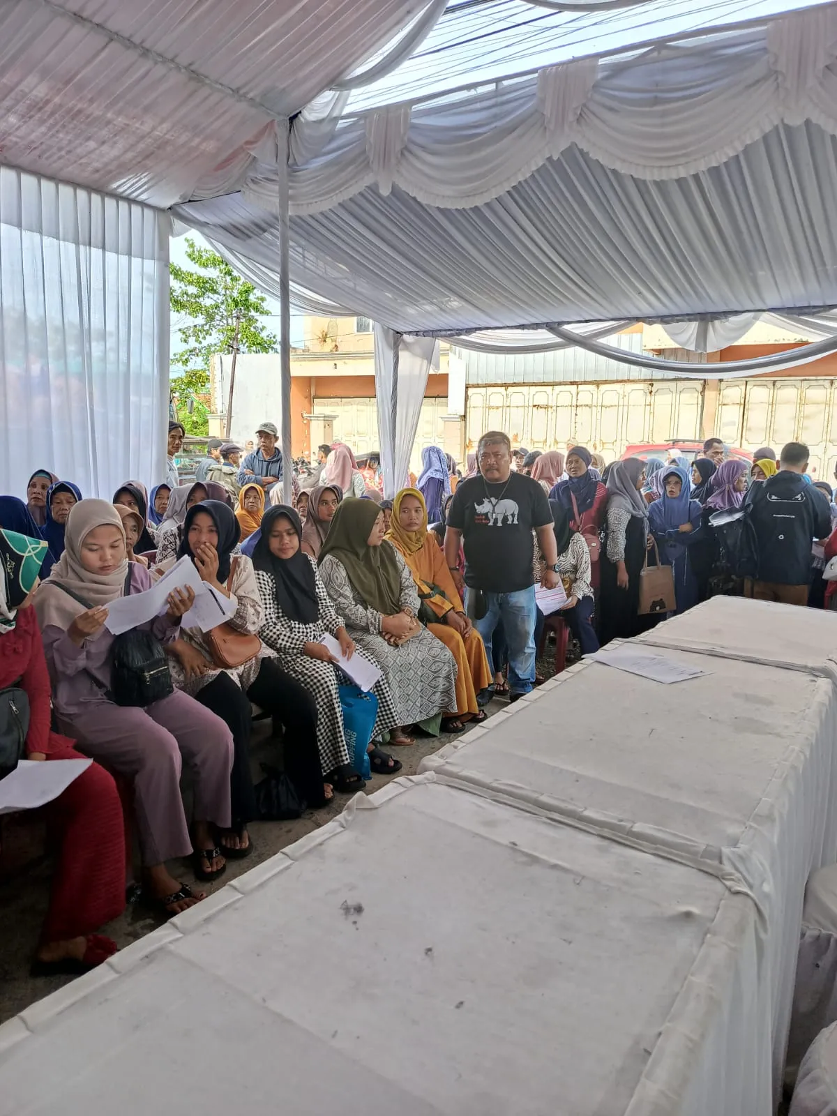 Penyaluran Program P3KE Kecamatan Cibaliung