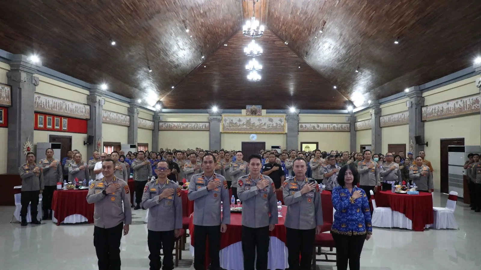 Kapolda Bali Buka Kegiatan Musyawarah Daerah Pemilihan Ketua Dewan Pengurus Korpri Polda Bali