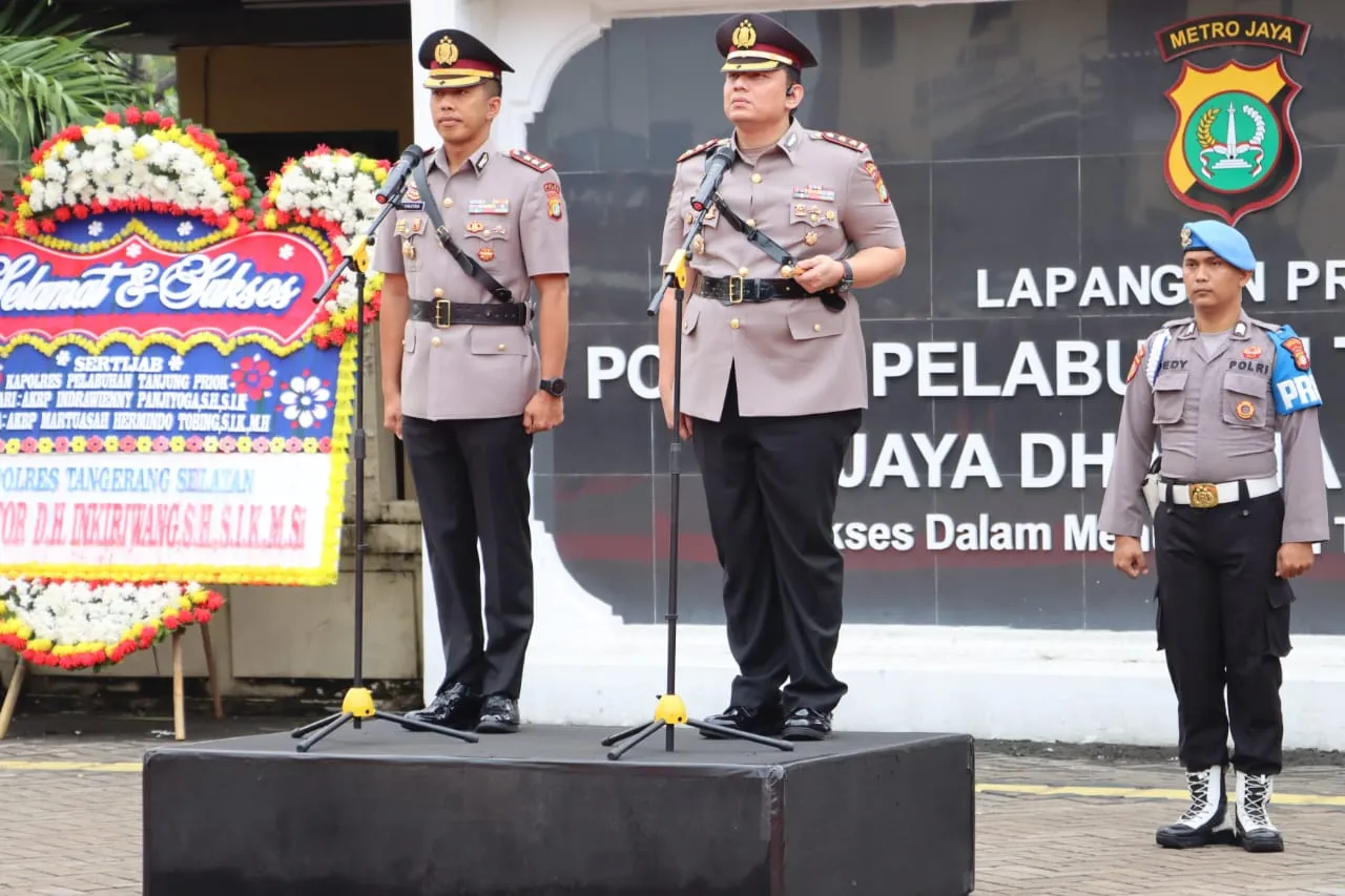 Serah Terima Jabatan Kapolres Pelabuhan Tanjung Priok
