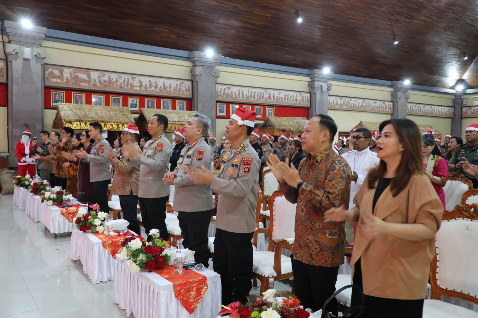 Polda Bali Gelar Ibadah dan Perayaan Natal Bersama Mempererat Persaudaraan dan Kerukunan Antar Umat Beragama