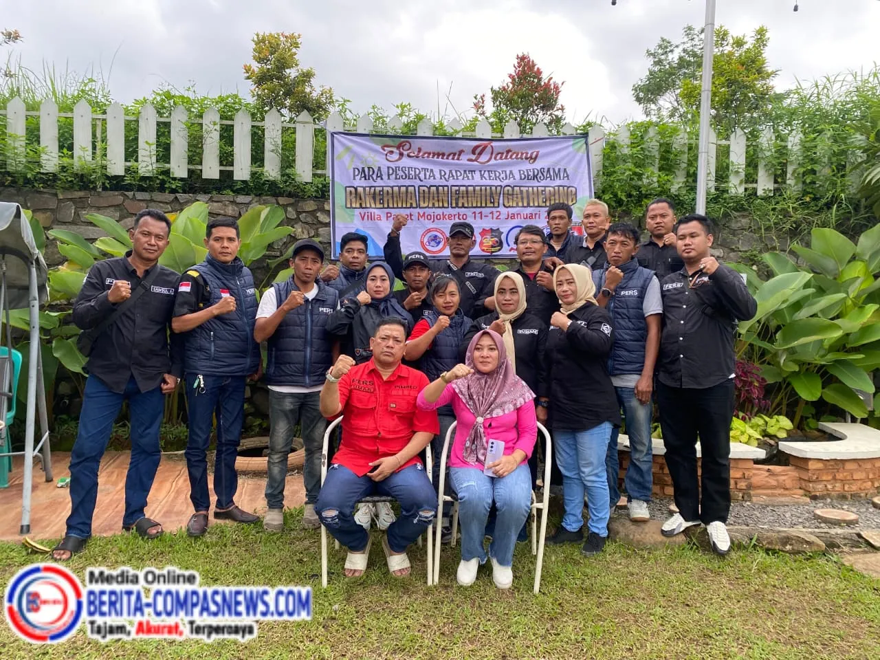 Media Online Dibawah Kepemimpinan Direktur Utama Umar Hayat Adakan Rakerma dan Family Gathering di Trawas Mojokerto