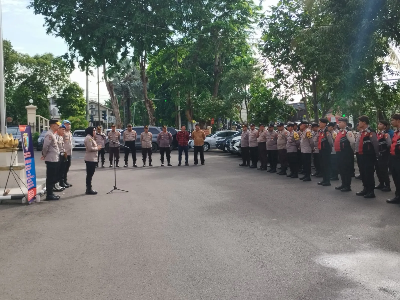 Cegah Pelanggaran, Propam Polres Metro Jakarta Timur Gelar Ops Gaktibplin.