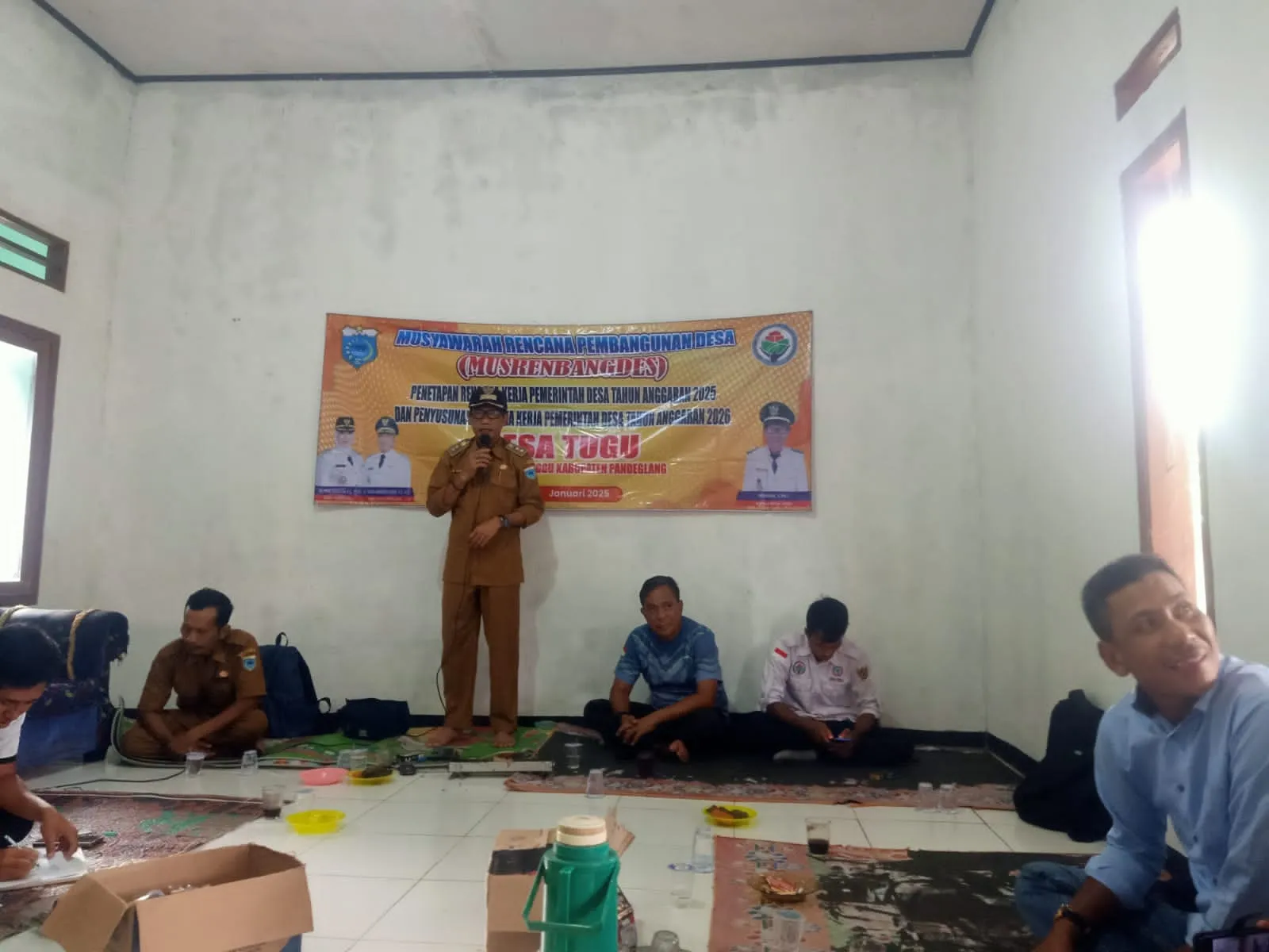 Musrembang Desa tugu Penetapan RKP Desa Tahun 2025 dan Penyusunan RKP Desa Tahun 2026