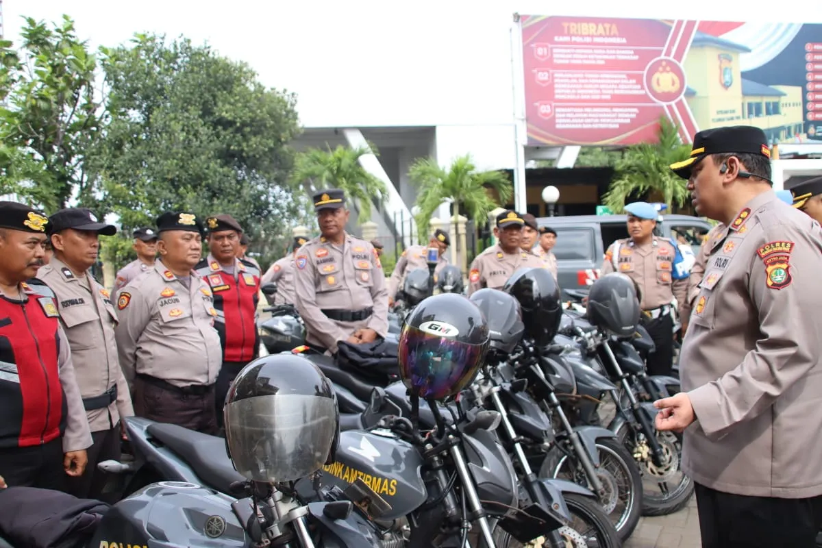 Kapolres Pelabuhan Tanjung Priok, Lakukan Pengecekan Kendaraan Dinas.