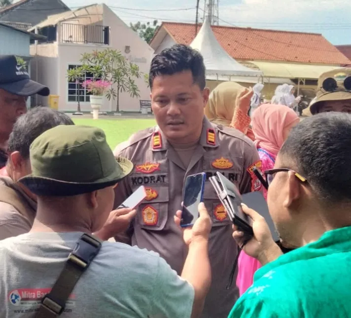 Lepas Sambut Kapolsek Mauk,di Aula Kecamatan Tangerang