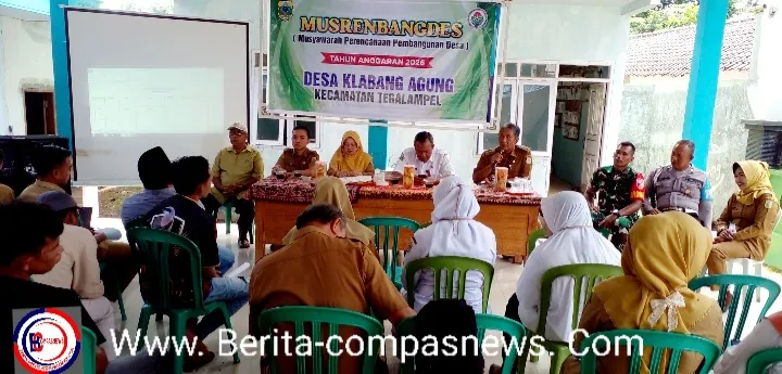 Gelar Musrenbang, Kades Klabang Agung Terus Upayakan Pembangunan Yang Tidak Hanya Bersumber Dari DD