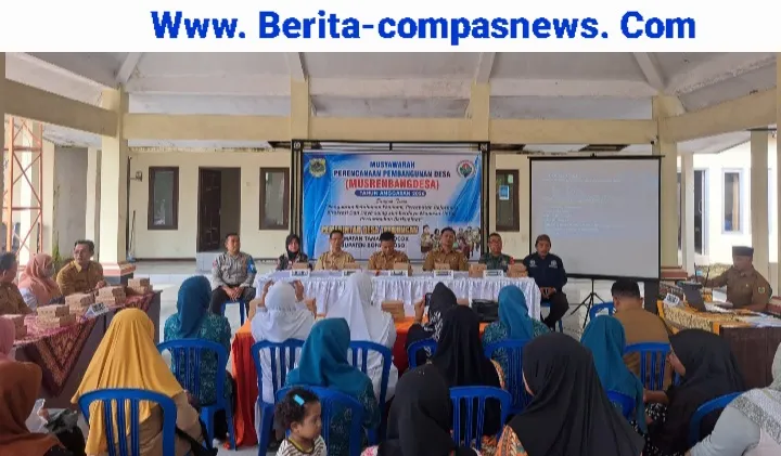 Kades Trebungan: Musrenbang Mampu Membawa Perubahan Desa Agar Lebih Maju dan Berkembang
